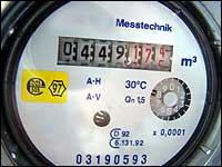 Energie und Wasser sparen beim Warmwasser.